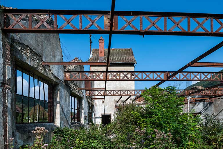 Intérieur de l'atelier de fabrication. © Région Bourgogne-Franche-Comté, Inventaire du patrimoine