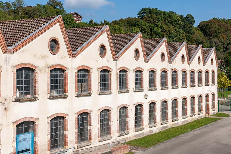 Façade est de l'atelier de fabrication. © Région Bourgogne-Franche-Comté, Inventaire du patrimoine