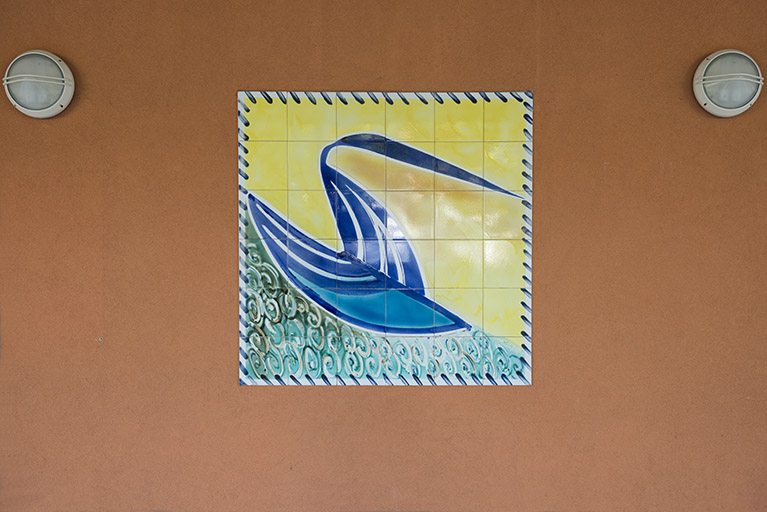 Oeuvre de Martine Planchat.  © Région Bourgogne-Franche-Comté, Inventaire du patrimoine