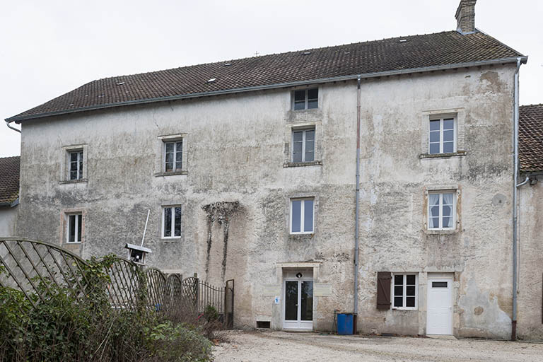 Elévation de l'atelier de fabrication de la minoterie. © Région Bourgogne-Franche-Comté, Inventaire du patrimoine