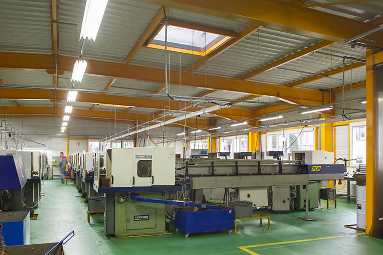 Atelier de décolletage (bâtiment de 2008). © Région Bourgogne-Franche-Comté, Inventaire du patrimoine