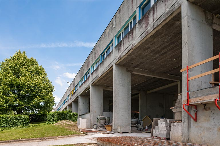 Externat : façade postérieure. © Région Bourgogne-Franche-Comté, Inventaire du patrimoine Externat : façade postérieure. © Région Bourgogne-Franche-Comté, Inventaire du patrimoine