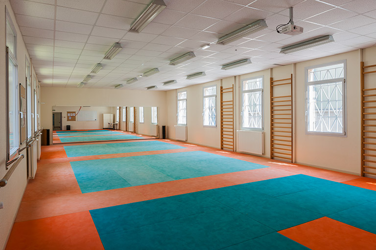 Salle de sport © Région Bourgogne-Franche-Comté, Inventaire du patrimoine
