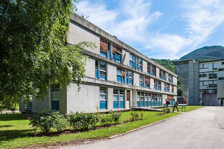 Administration : façade postérieure. © Région Bourgogne-Franche-Comté, Inventaire du patrimoine