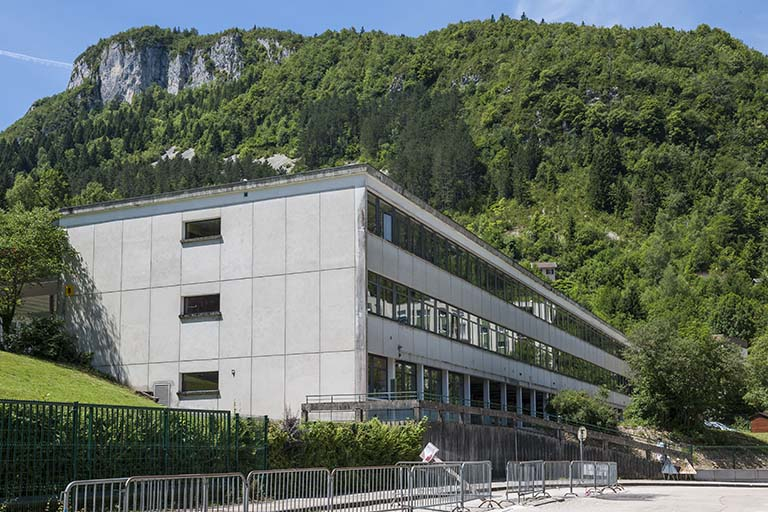 Externat : façade postérieure. © Région Bourgogne-Franche-Comté, Inventaire du patrimoine