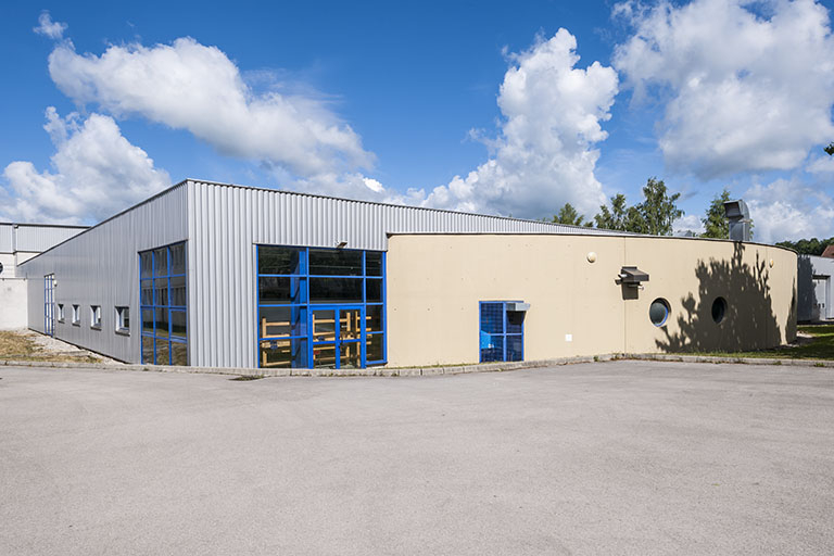 Ateliers, façade postérieure avec extension. © Région Bourgogne-Franche-Comté, Inventaire du patrimoine