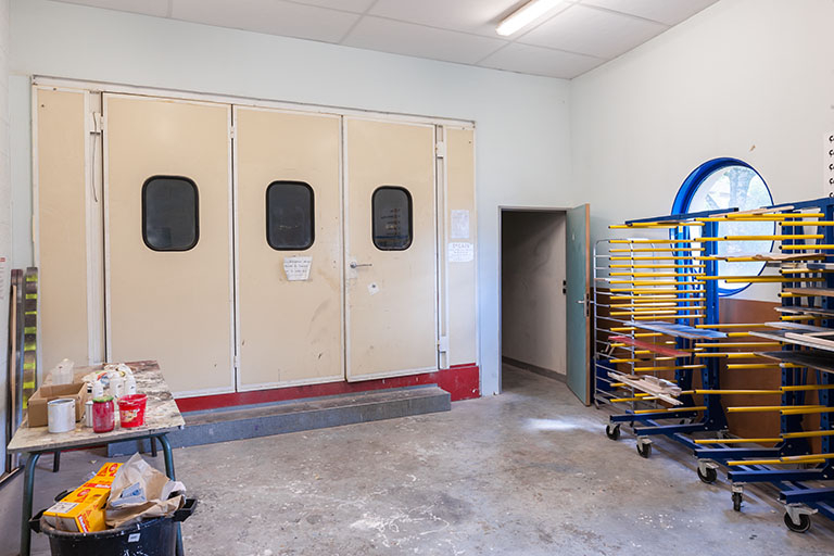 Ateliers : vue intérieure. © Région Bourgogne-Franche-Comté, Inventaire du patrimoine