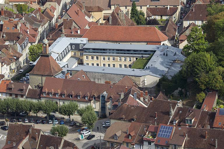 Site des jacobins : vue générale. © Région Bourgogne-Franche-Comté, Inventaire du patrimoine