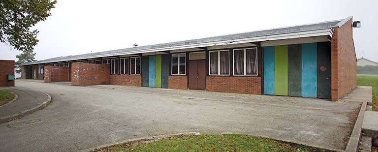 Angle sud-est et façade sud antérieure de l'atelier. © Région Bourgogne-Franche-Comté, Inventaire du patrimoine