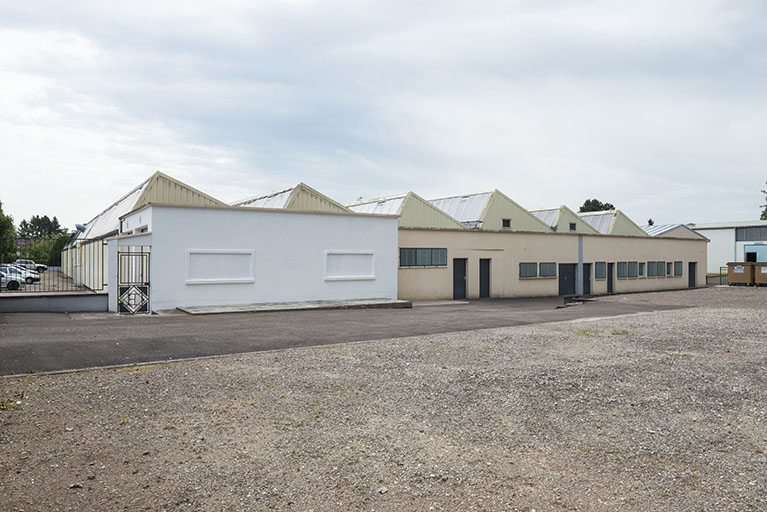 Ateliers : toiture en sheds. © Région Bourgogne-Franche-Comté, Inventaire du patrimoine