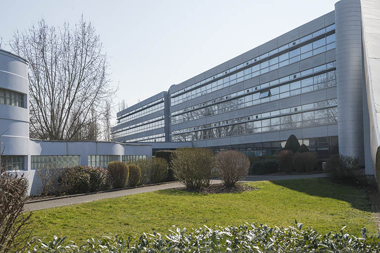 Façade est de l'aile est de l'externat. © Région Bourgogne-Franche-Comté, Inventaire du patrimoine