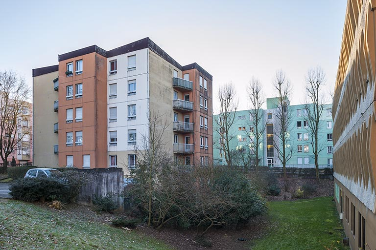 Angle est des logements. © Région Bourgogne-Franche-Comté, Inventaire du patrimoine