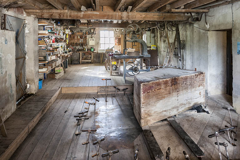 Local de la turbine et atelier d'entretien. © Région Bourgogne-Franche-Comté, Inventaire du patrimoine