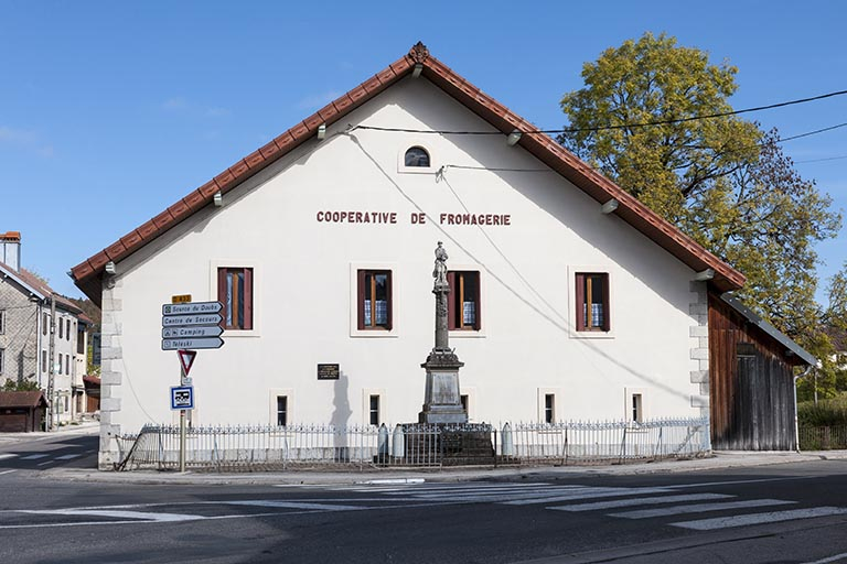 Façade antérieure. © Région Bourgogne-Franche-Comté, Inventaire du patrimoine