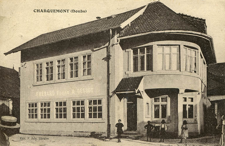 Charquemont (Doubs) [l'usine Frésard Frères et Bessot], entre 1911 et 1927. © Région Bourgogne-Franche-Comté, Inventaire du patrimoine