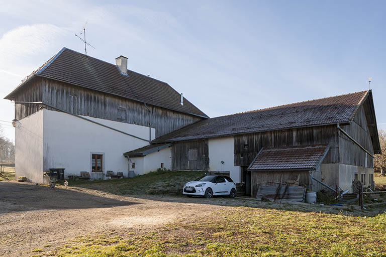 Ferme : façades nord et est. © Région Bourgogne-Franche-Comté, Inventaire du patrimoine
