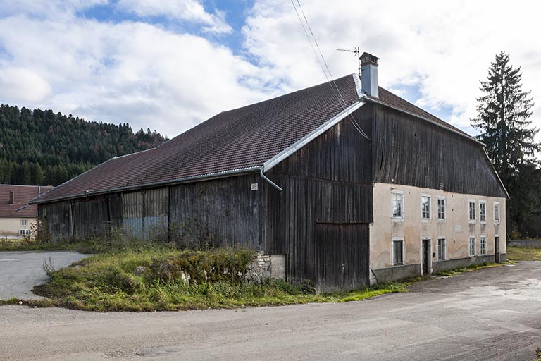 Vue depuis le nord. © Région Bourgogne-Franche-Comté, Inventaire du patrimoine