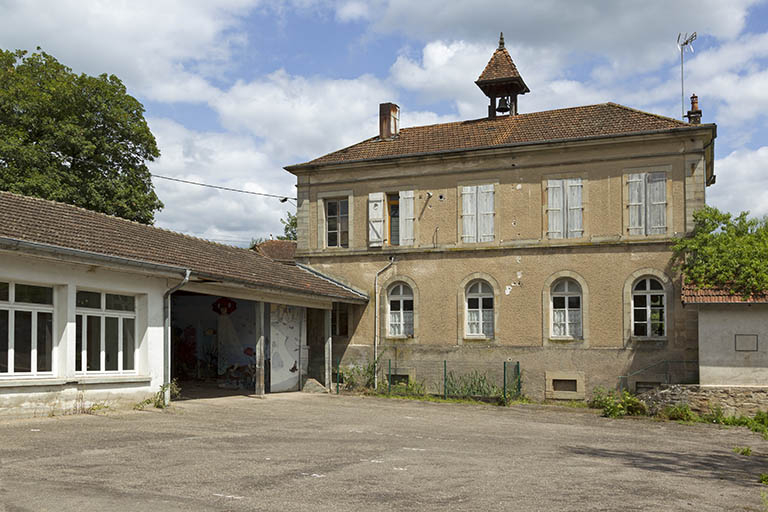 Façade postérieure. © Région Bourgogne-Franche-Comté, Inventaire du patrimoine