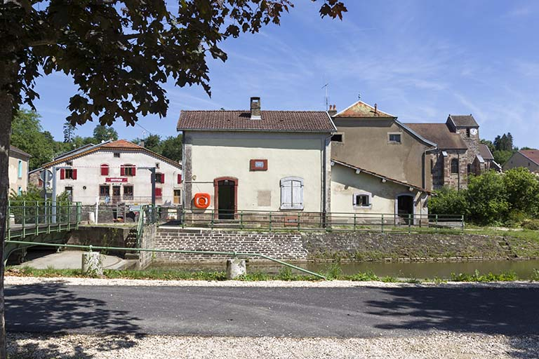 La maison du pontier. © Région Bourgogne-Franche-Comté, Inventaire du patrimoine