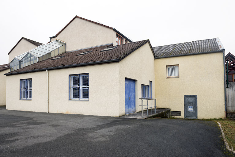 Façade sud de l'externat sud-est bordant la rue du bocage. © Région Bourgogne-Franche-Comté, Inventaire du patrimoine