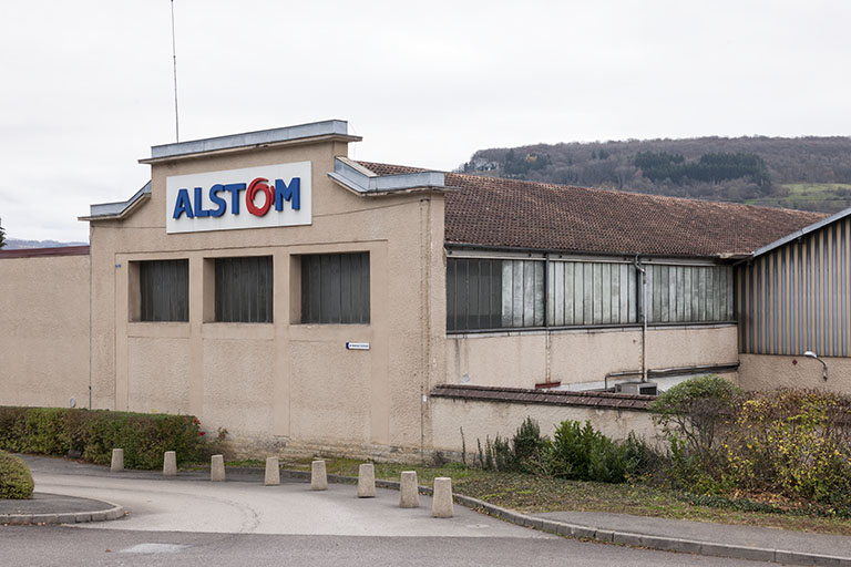 Mur-pignon de l'ancienne hall ouest. © Région Bourgogne-Franche-Comté, Inventaire du patrimoine