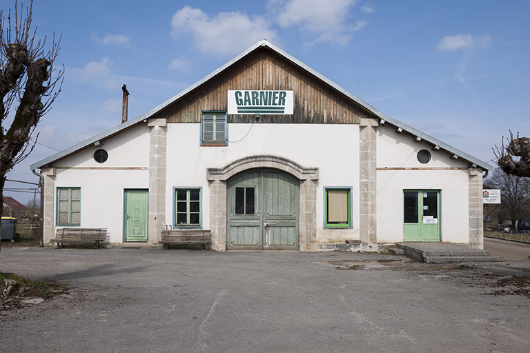 Mur-pignon est. © Région Bourgogne-Franche-Comté, Inventaire du patrimoine