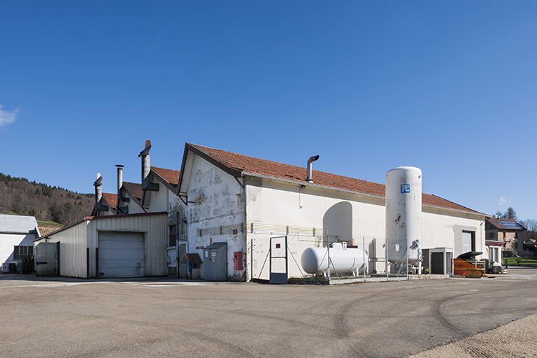 Extension sud de l'usine (1960). © Région Bourgogne-Franche-Comté, Inventaire du patrimoine