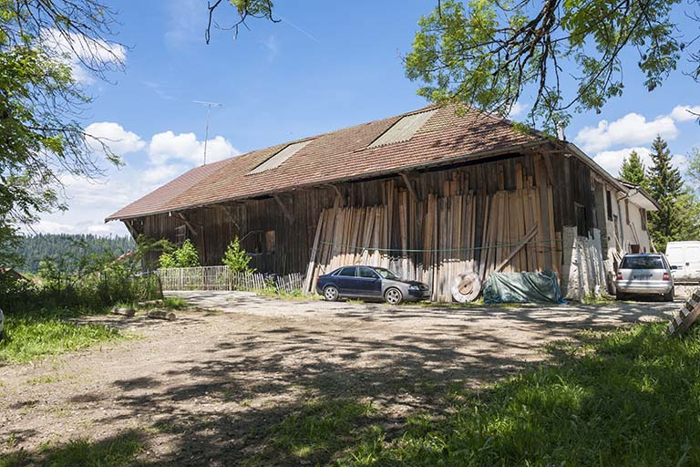 Atelier de scierie vu depuis le sud-est. © Région Bourgogne-Franche-Comté, Inventaire du patrimoine