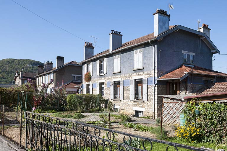 Maisons à quatre logements. © Région Bourgogne-Franche-Comté, Inventaire du patrimoine