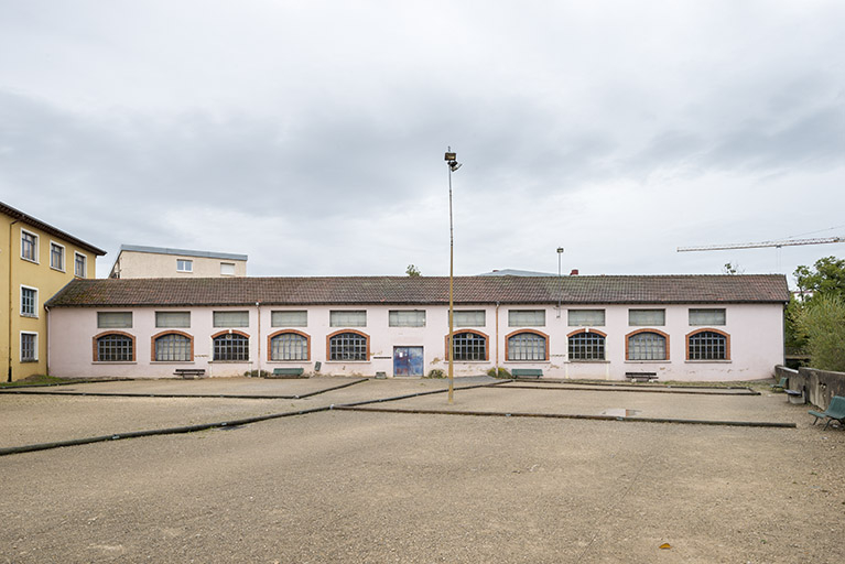 Bâtiment perpendiculaire à l'atelier principal. Façade sud. © Région Bourgogne-Franche-Comté, Inventaire du patrimoine