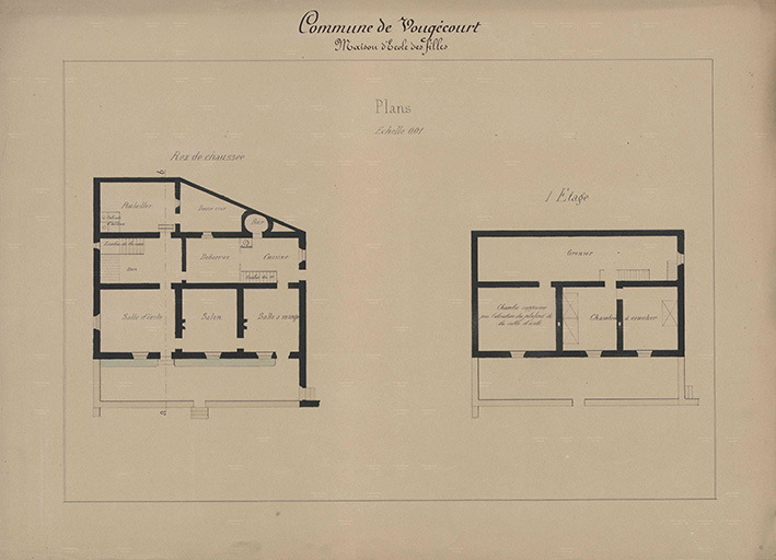 plan © Région Bourgogne-Franche-Comté, Inventaire du patrimoine