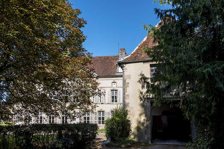 Dépendance : le pignon oriental. © Région Bourgogne-Franche-Comté, Inventaire du patrimoine