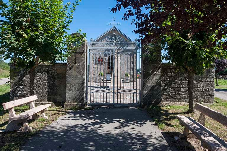 Portail d'entrée du cimetière. © Région Bourgogne-Franche-Comté, Inventaire du patrimoine