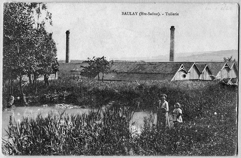 Tuilerie de Baulay. © Région Bourgogne-Franche-Comté, Inventaire du patrimoine