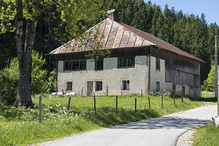 Façades nord et est. © Région Bourgogne-Franche-Comté, Inventaire du patrimoine