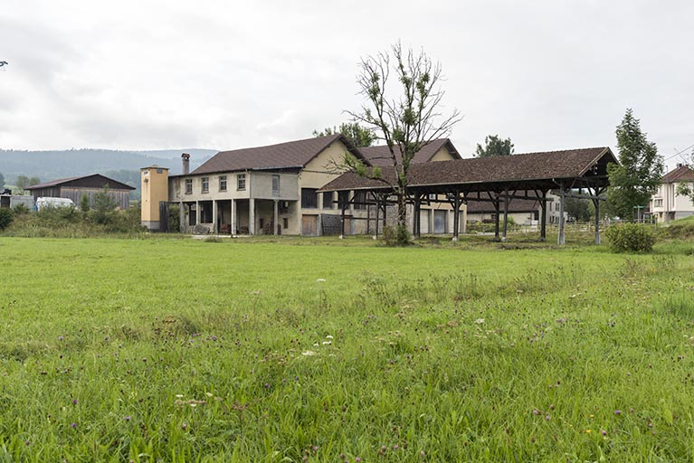 Vue d'ensemble, depuis le nord. © Région Bourgogne-Franche-Comté, Inventaire du patrimoine