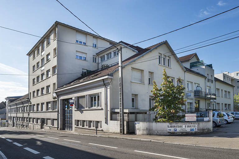 Vue d'ensemble depuis le nord. © Région Bourgogne-Franche-Comté, Inventaire du patrimoine