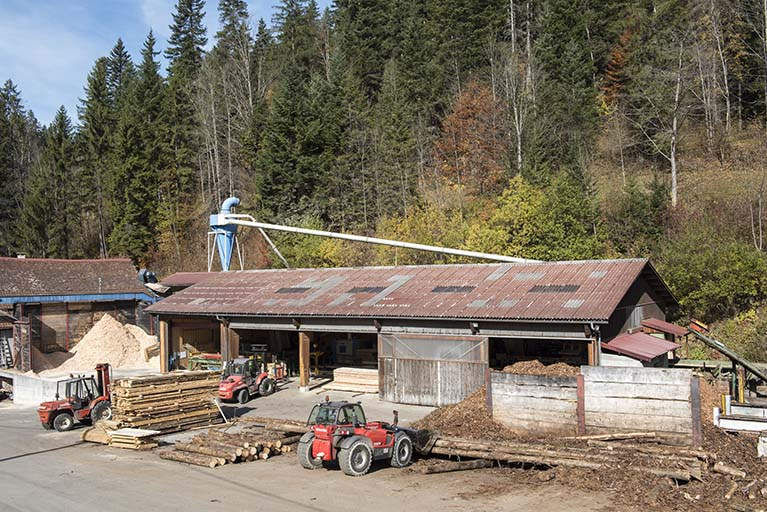 Nouvelle scierie. © Région Bourgogne-Franche-Comté, Inventaire du patrimoine Nouvelle scierie. © Région Bourgogne-Franche-Comté, Inventaire du patrimoine
