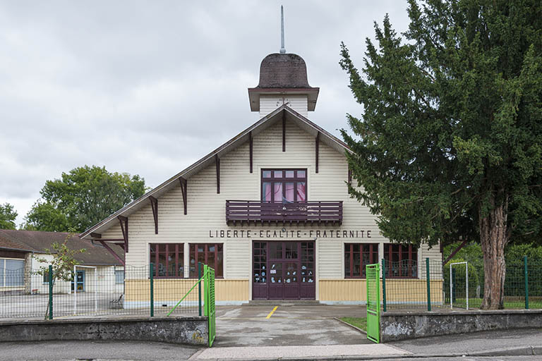 L'école Saint-Valère. © Région Bourgogne-Franche-Comté, Inventaire du patrimoine