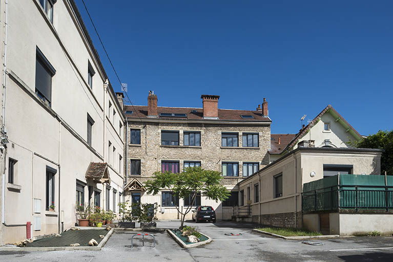 Vue d'ensemble depuis le sud. © Région Bourgogne-Franche-Comté, Inventaire du patrimoine