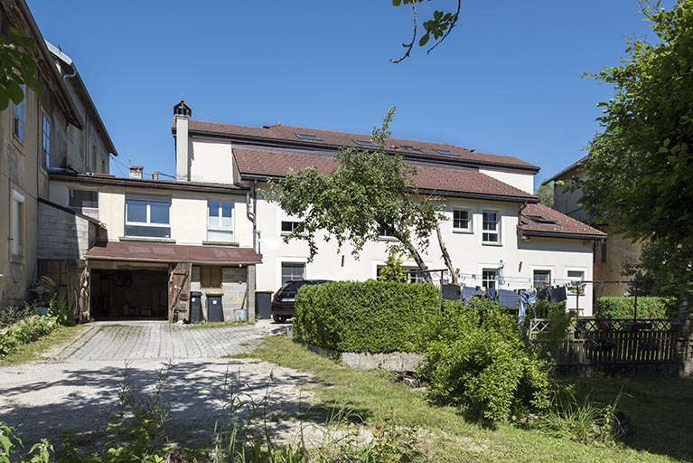 Bâtiment sur cour. © Région Bourgogne-Franche-Comté, Inventaire du patrimoine