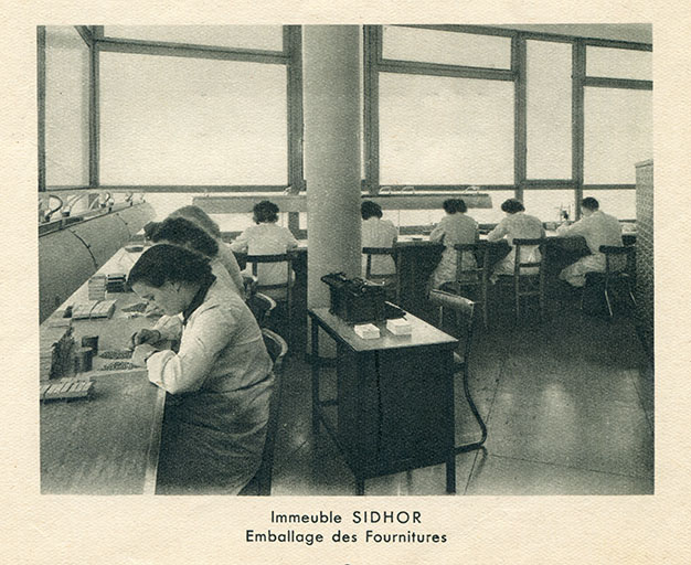 [Emballage des fournitures], 1950. © Région Bourgogne-Franche-Comté, Inventaire du patrimoine