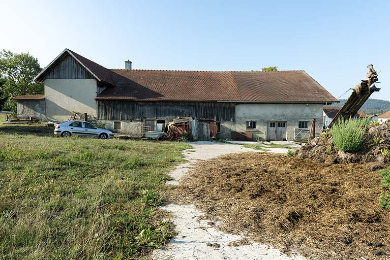 Façade postérieure. © Région Bourgogne-Franche-Comté, Inventaire du patrimoine