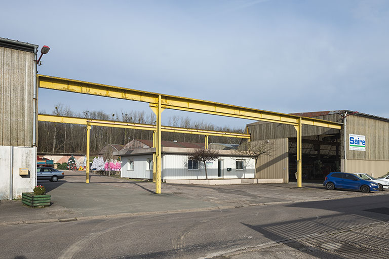 Vue générale de la partie nord de l'usine. © Région Bourgogne-Franche-Comté, Inventaire du patrimoine