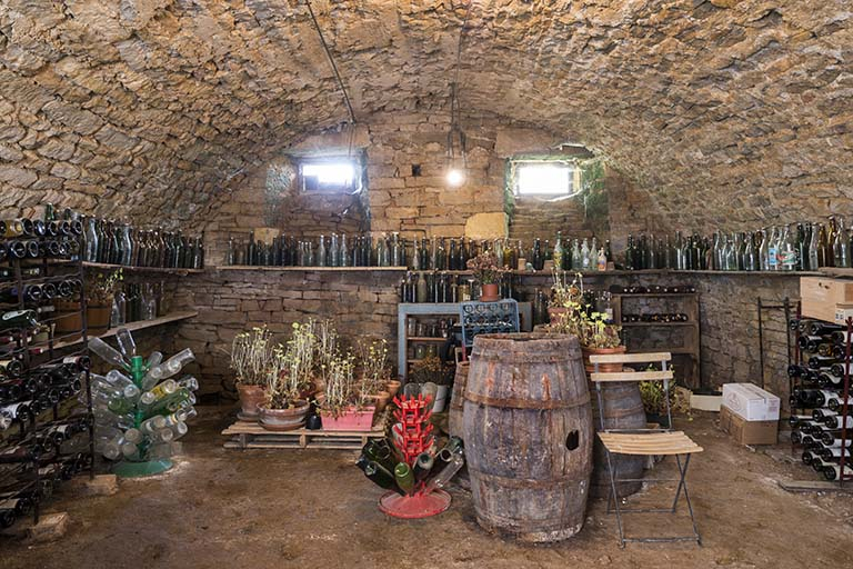 Partie orientale de la cave. © Région Bourgogne-Franche-Comté, Inventaire du patrimoine