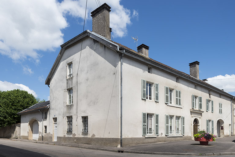Le mur pignon sud. © Région Bourgogne-Franche-Comté, Inventaire du patrimoine Le mur pignon sud. © Région Bourgogne-Franche-Comté, Inventaire du patrimoine