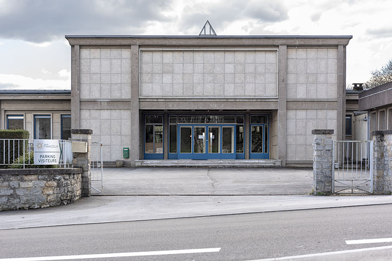 Façade antérieure : corps central. © Région Bourgogne-Franche-Comté, Inventaire du patrimoine
