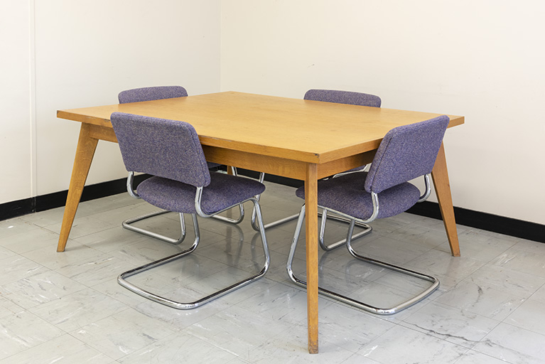 1er étage de soubassement, polissage : mobilier. © Région Bourgogne-Franche-Comté, Inventaire du patrimoine