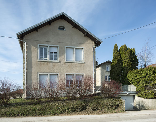 Atelier de fabrication : façade nord. © Région Bourgogne-Franche-Comté, Inventaire du patrimoine