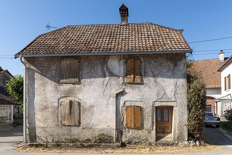 Maison de 1786 : façade antérieure. © Région Bourgogne-Franche-Comté, Inventaire du patrimoine